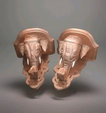 Rare Paire De Consoles