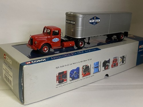Corgi mack artic with bull - lj,