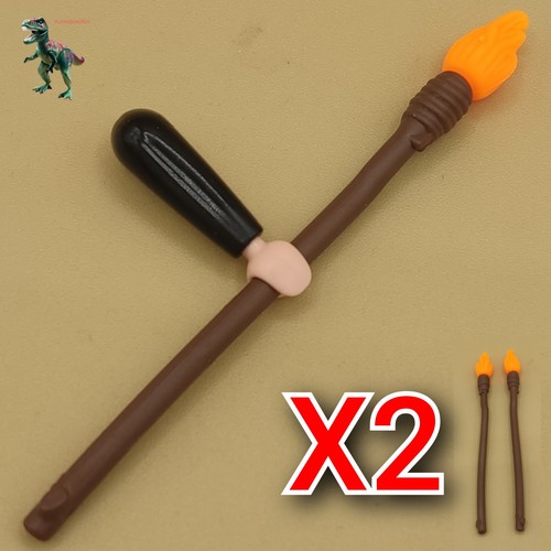 Playmobil feu âge de - x2,