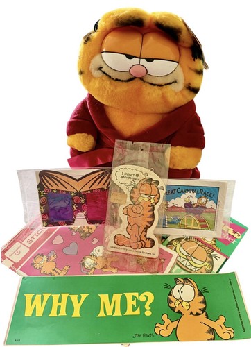 1981 vintage garfield big - garfield,