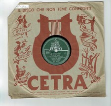 78 RPM 25cm Marisa Del Frate Armando Fragna Disk Phono. Bene Mio -cetra 6771