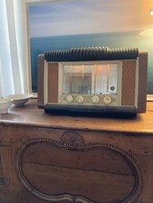 poste radio à lampe ancien marque Schneider lampe et  électricité OK