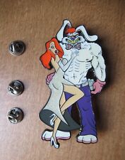 jessica rabbit v.i.p vintage big pin badge