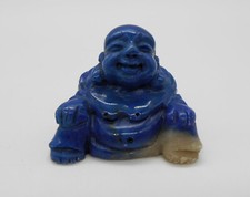 20 gr SUPERBE SCULPTURE STATUETTE FIGURINE DE BOUDDHA EN LAPIS LAZULI