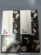 Cartouche encre HP Latex 831 C cyan et magenta Neuves