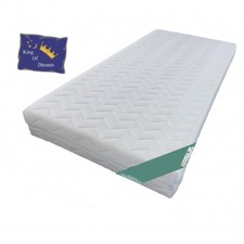 Relax King Matelas pour Sommier électrique ou mécanique Déhoussable - Poli Latte