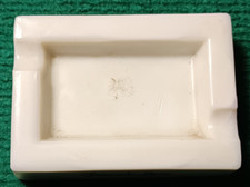 CGT NORMANDIE ♦ Cendrier Blanc monogrammé French Line - Guerville