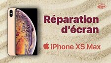 Réparation d’écran LCD IPHONE XS MAX (uniquement La Vitre avant)