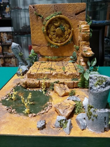 Diorama saint seiya - seiya, fatto