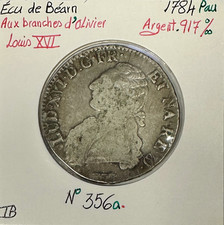 ECU DE BEARN (LOUIS XVI) 1784