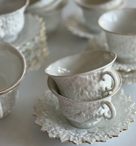 Lot antique meissen - of, 8