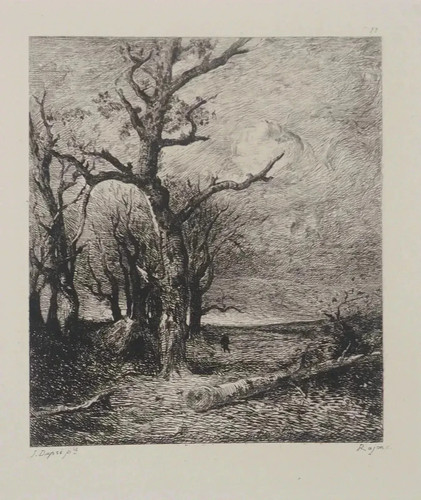 Jules dupre arbres morts - dupre,