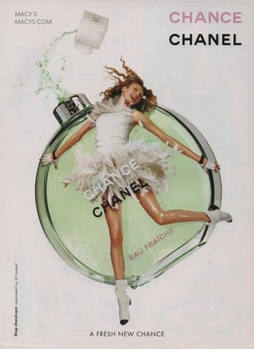 Publicité papier parfum - papier,