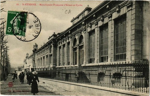 Cpa étienne manufacture - cpa, st-Étienne