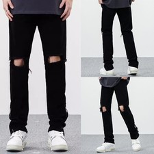 Jean déchiré homme tendance