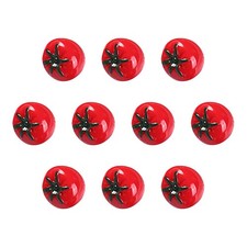  10pcs Mini Mini Tomate Mannequin Porneau Réaliste Mini Cherry Tomate Mini House