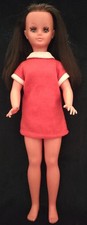 Poupée Cathie/Cathy/Betsie/Bella "1968" - Hauteur 55 cm ~ Vintage