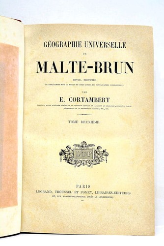 Géographie universelle - , de