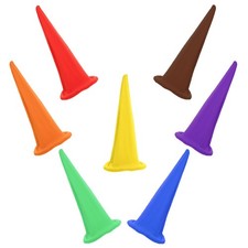  7pcs Chapeaux de nain de Noël Chapeaux de costume de nain Chapeaux de gnome