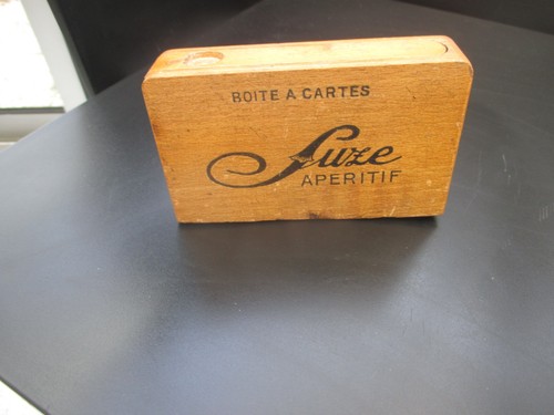 Boite cartes suze vintage - cartes,