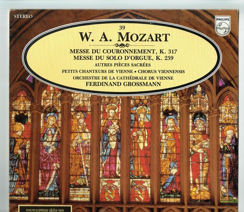 33t mozart disque lp messe - disque,