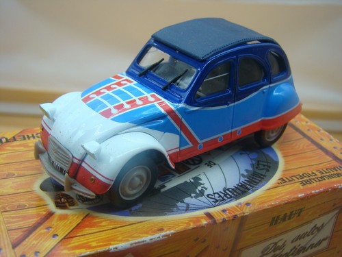 Citroen 2cv 1977 basket - basket, 1/43