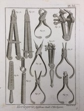Horlogerie 1765 Outils