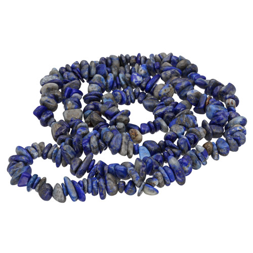 Collier lapis lazuli 80 - lapis-lazuli, 75-80