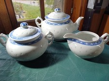 Service Thé Chinois.  Grain De Riz . 3 Pieces