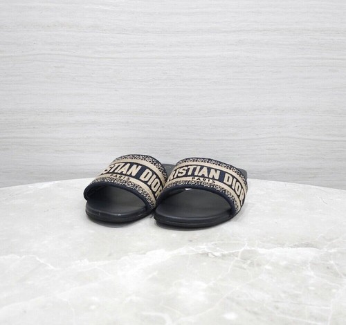 Dior mules coton - en, brodées