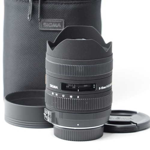 Sigma 16mm hsm 5 - 8-16mm, dc