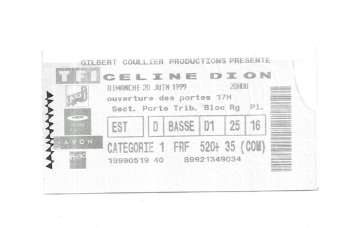 Rare ticket billet - rare, de