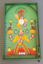 ancien flipper bois carton