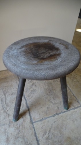 Veritable tabouret bois style - bois,
