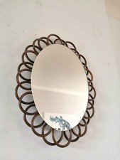Miroir rotin vintage design