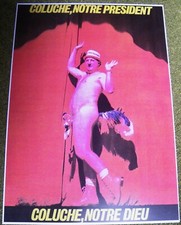 Poster COLUCHE (Présidentielle 81)