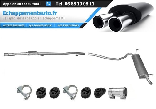 échappement kit fiat panda - fiat,