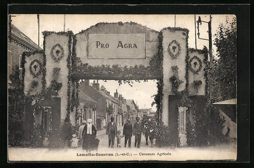 Cpa lamotte beuvron - cpa, concours