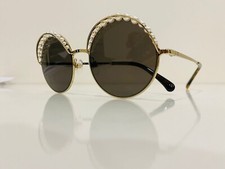lunette chanel 4234-h c.395/83 authentique comme neuve avec des perles blanches 