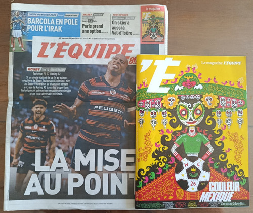 Journal équipe samedi - l’Équipe,