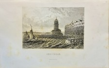 Amsterdam 1858 Gravure sur