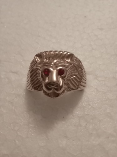 Bague tête lion - bague,