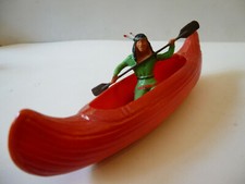  PIROGUE AVEC PIROGUIER  855 STARLUX FARWEST WESTERN