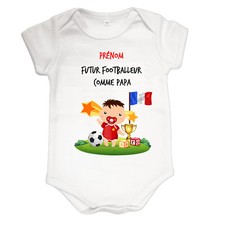 Body bébé foot futur