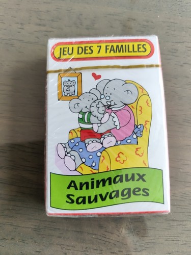 Jeu des familles - jeu, animaux