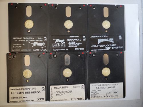 Lot jeux amstrad cpc - lot, de