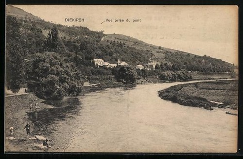 Cpa diekirch vue prise - cpa,