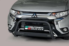 Pare Buffle Noir Protection Pour Mitsubishi Outlander Depuis 2020