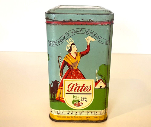 Ancienne boîte publicitaire - boîte,