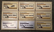 9 Cartridges for Commodore